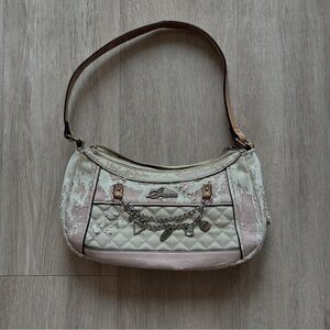 vintage guess y2k charm bag